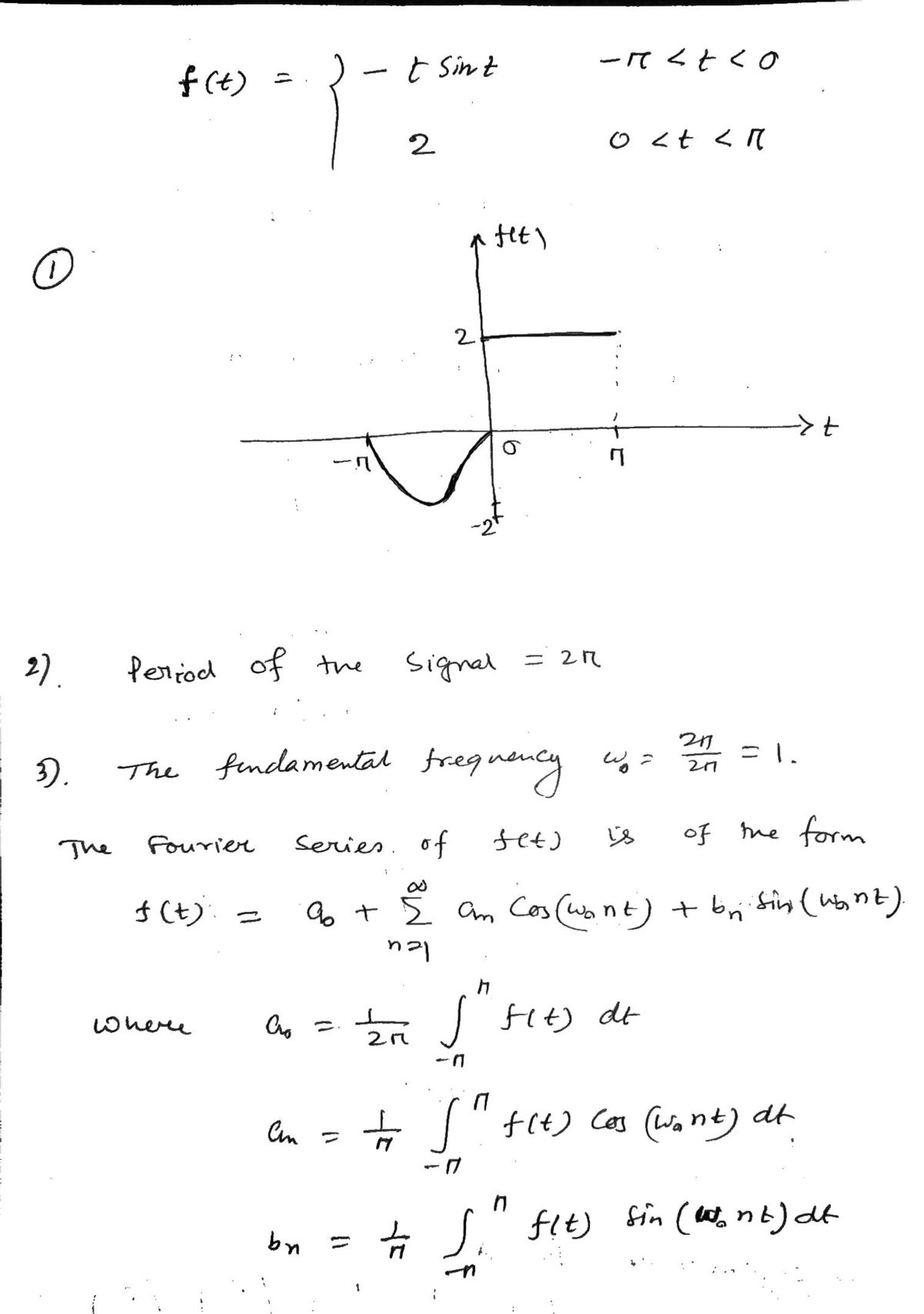 Advanced Math homework question answer, step 1, image 1